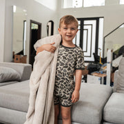 Burlebo | Toddler & Youth Sleep Short Set - Classic Deer Camo