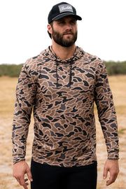 Men's Burlebo Performance Hoodie - Gauge Camo