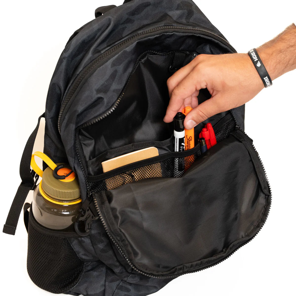 Burlebo Backpack in Black Camo