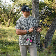 Burlebo Men's Pocket T-Shirt in Classic Deer Camo