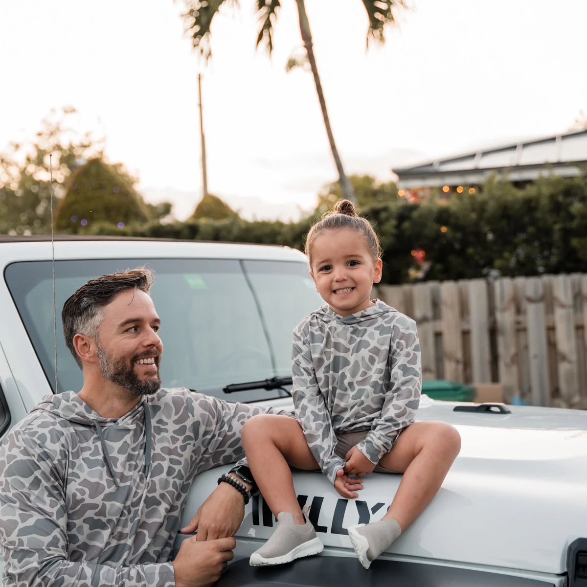 Youth Burlebo Performance Hoodie - Classic Deer Camo