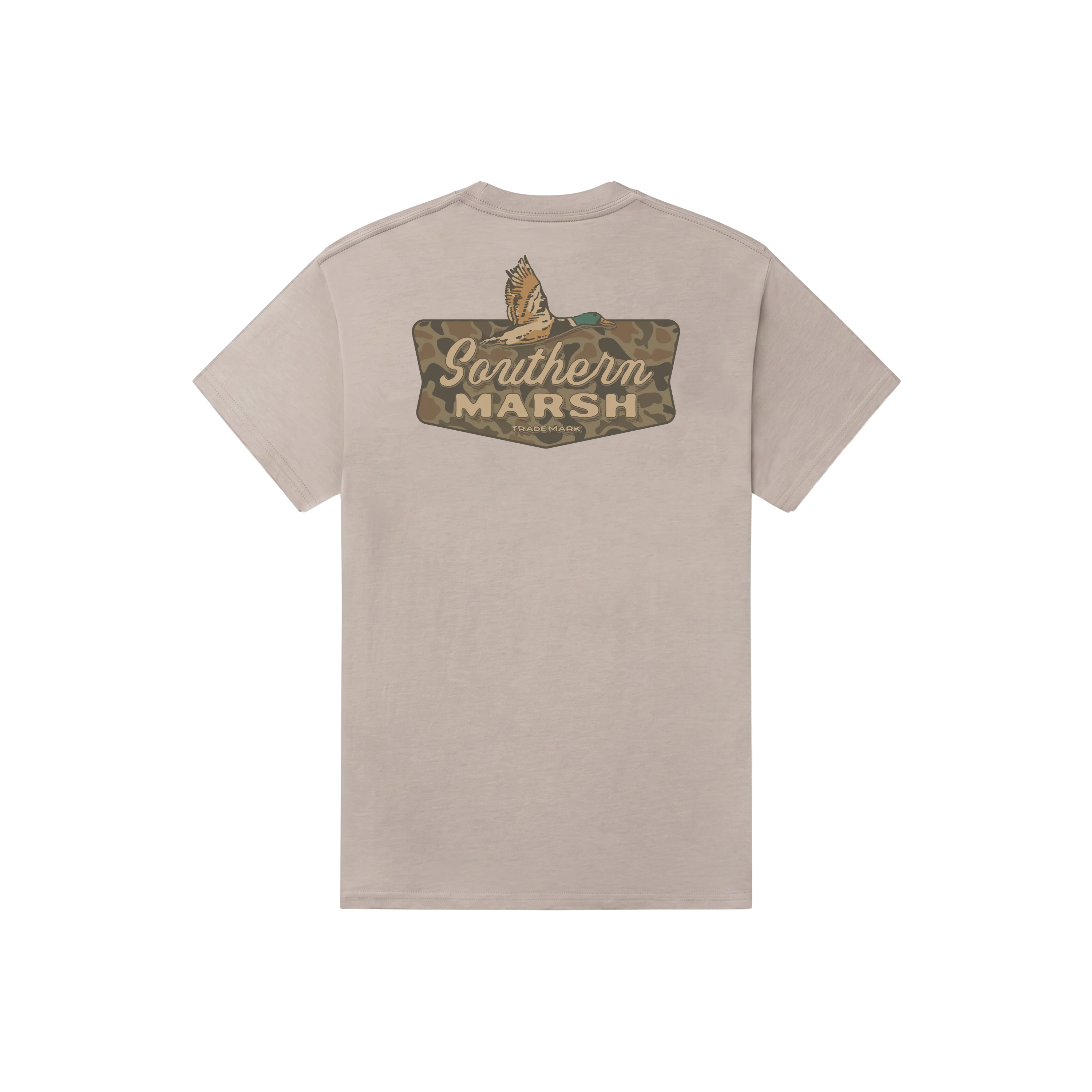 Southern Marsh Inflight Badge T-Shirt in Washed Burnt Taupe