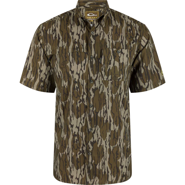 Youth Drake 8-Shot Flyweight Shirt in Bottomland