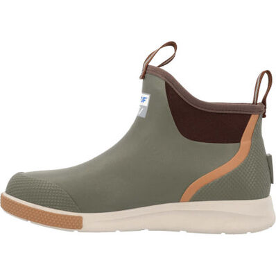 Men's Xtratuf 6in Ankle Deck Boot Sport - Olive