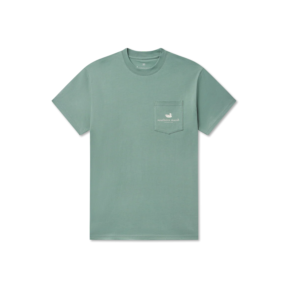 Southern Marsh Vintage Duck Decoy T-Shirt in Sage