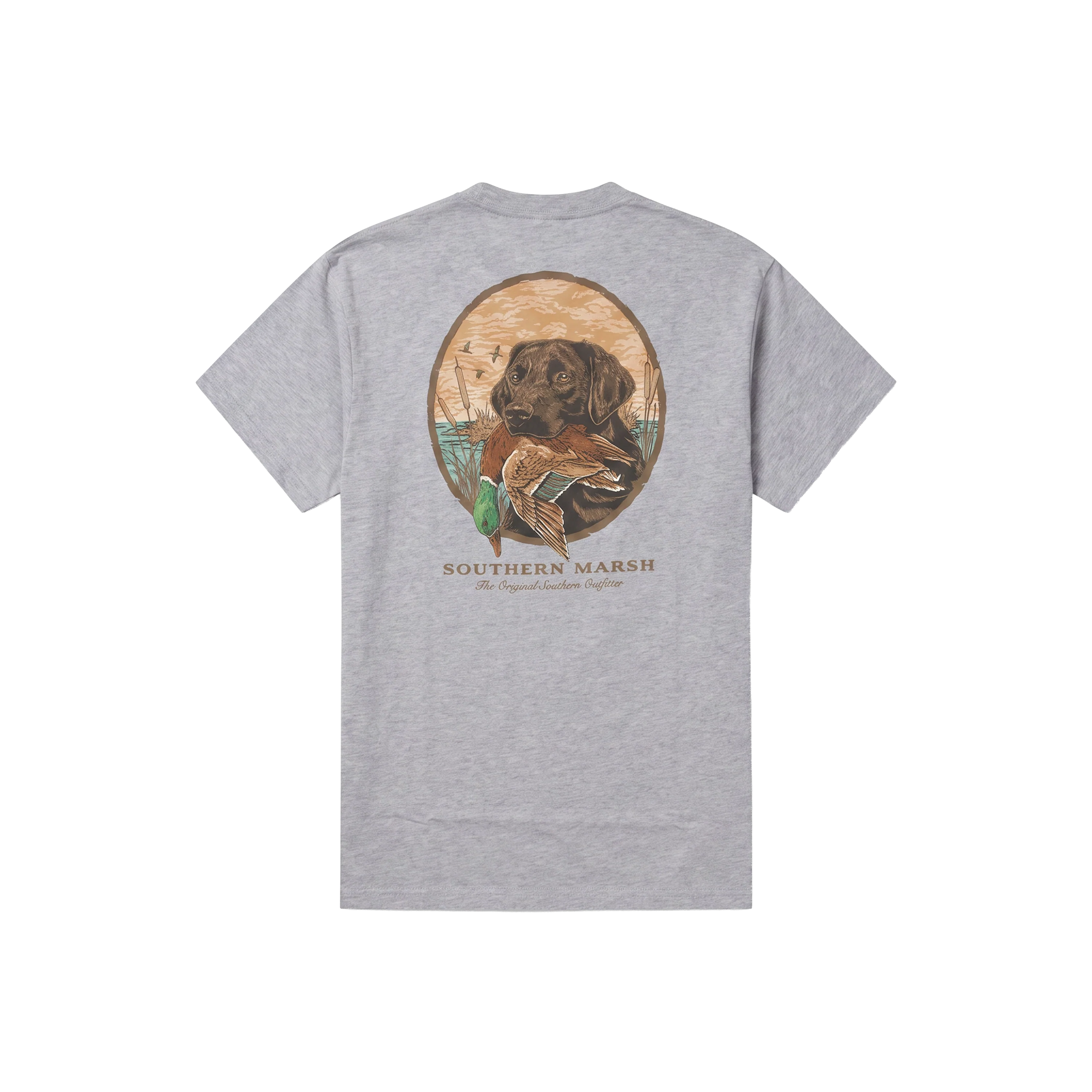 Southern Marsh Good Boy T-Shirt in Light Gray