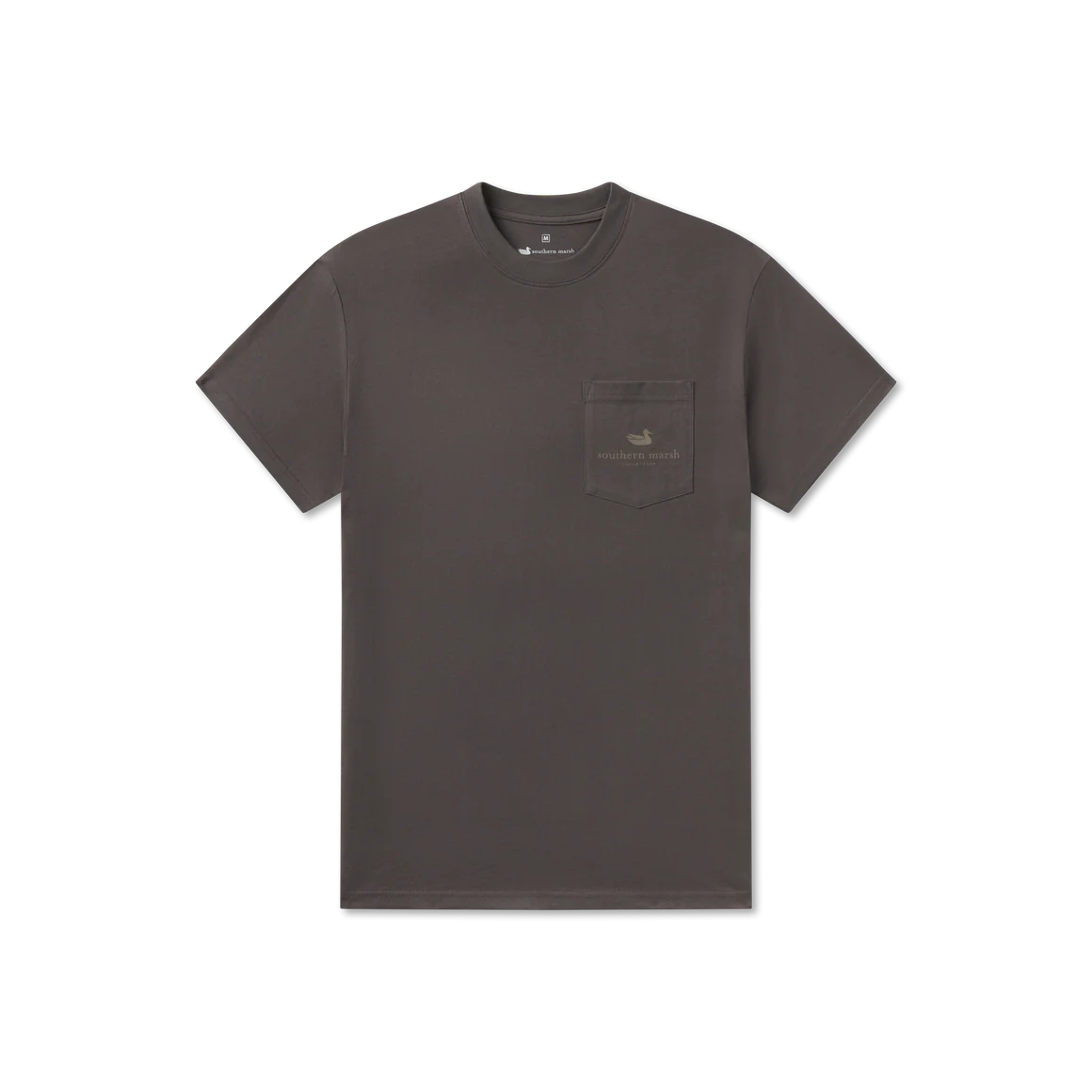 Southern Marsh Camo Pointer T-Shirt in Dark Grey