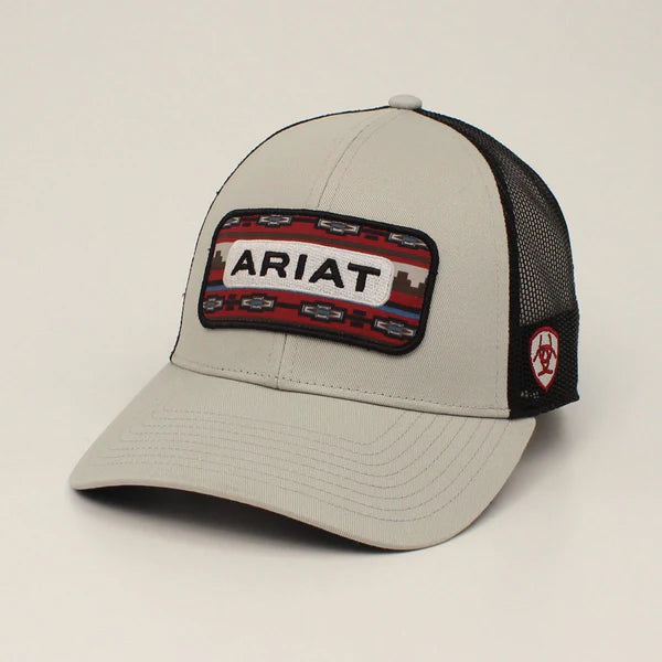 Ariat Men's Southwest Mesh Back Snapback Patch Cap