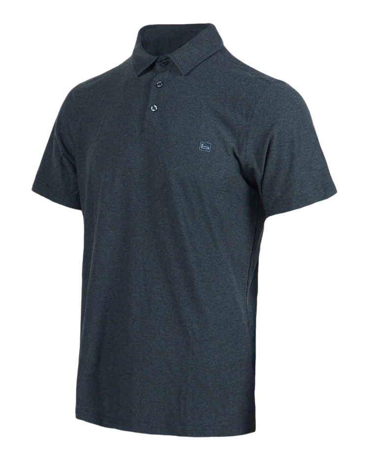 Banded Essential Polo in Oceanview