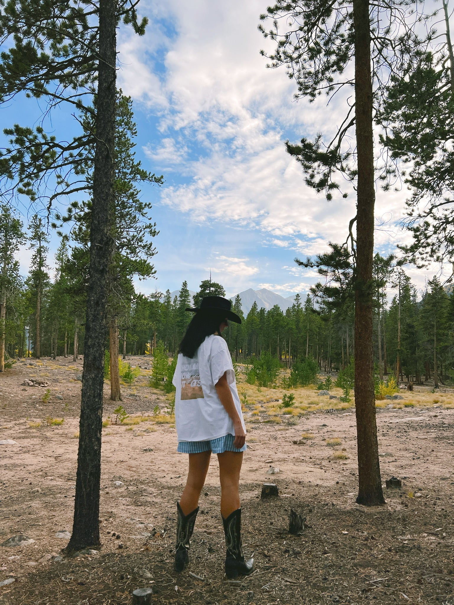The Rebellious Black Cowboy Boots