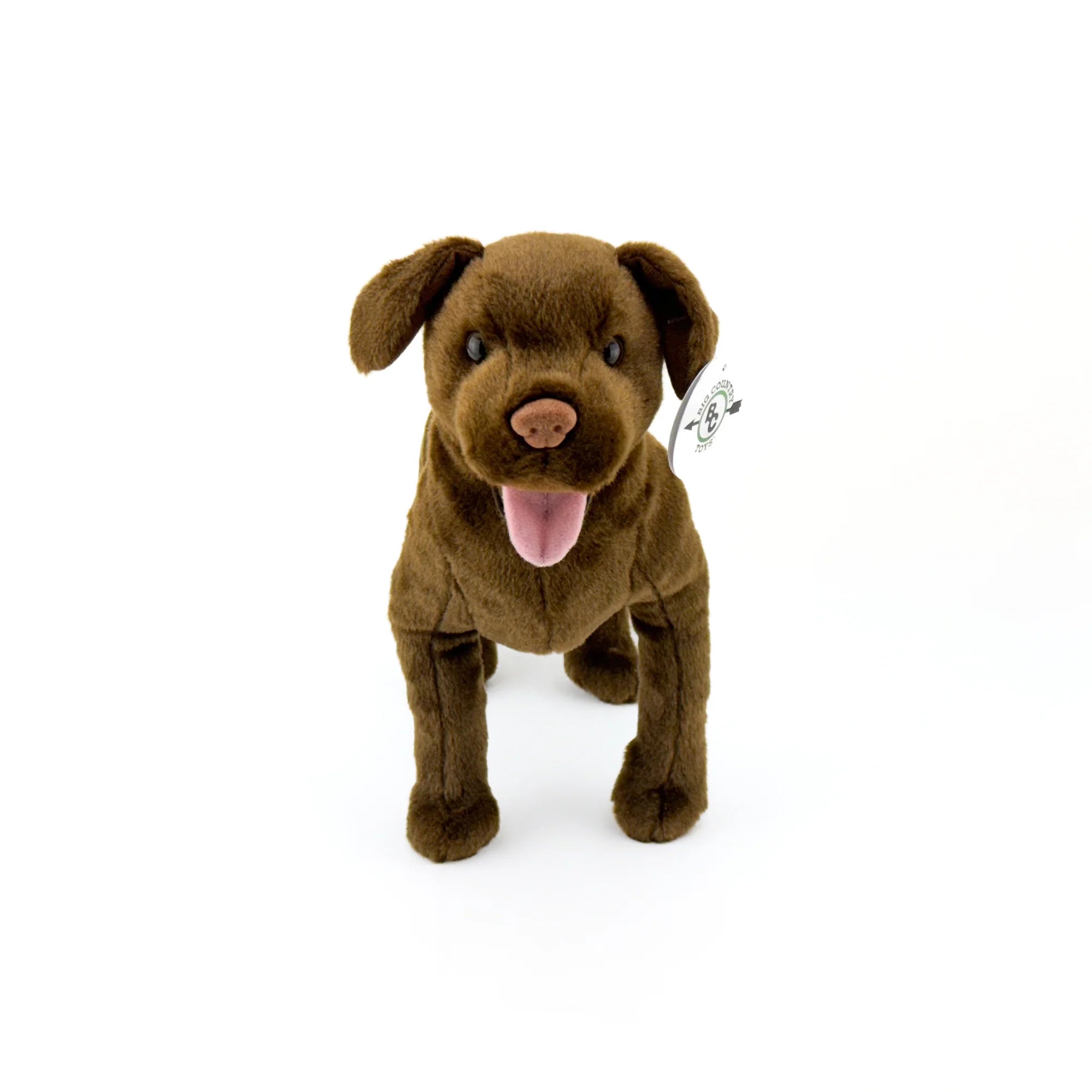 14" Plush Chocolate Lab