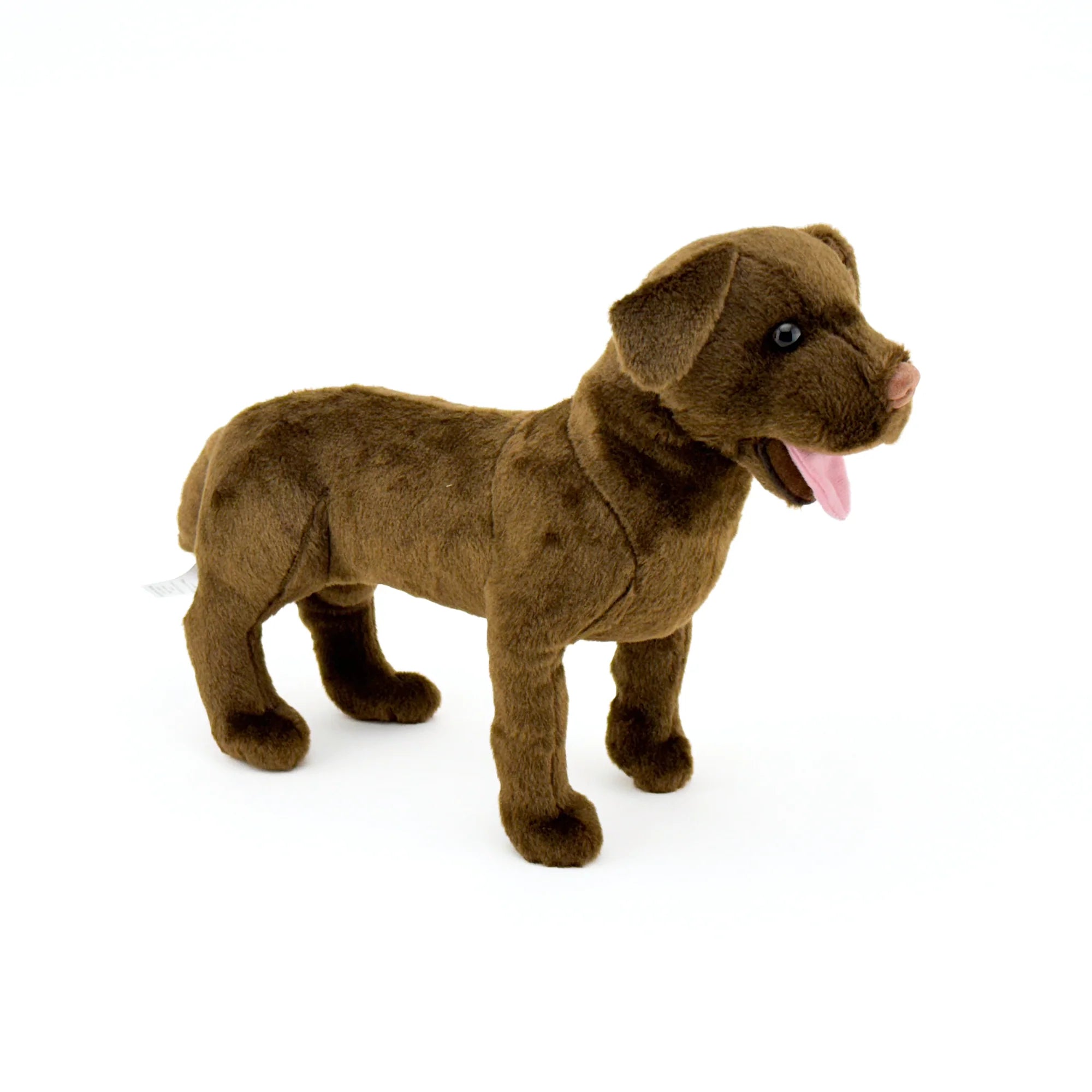 14" Plush Chocolate Lab