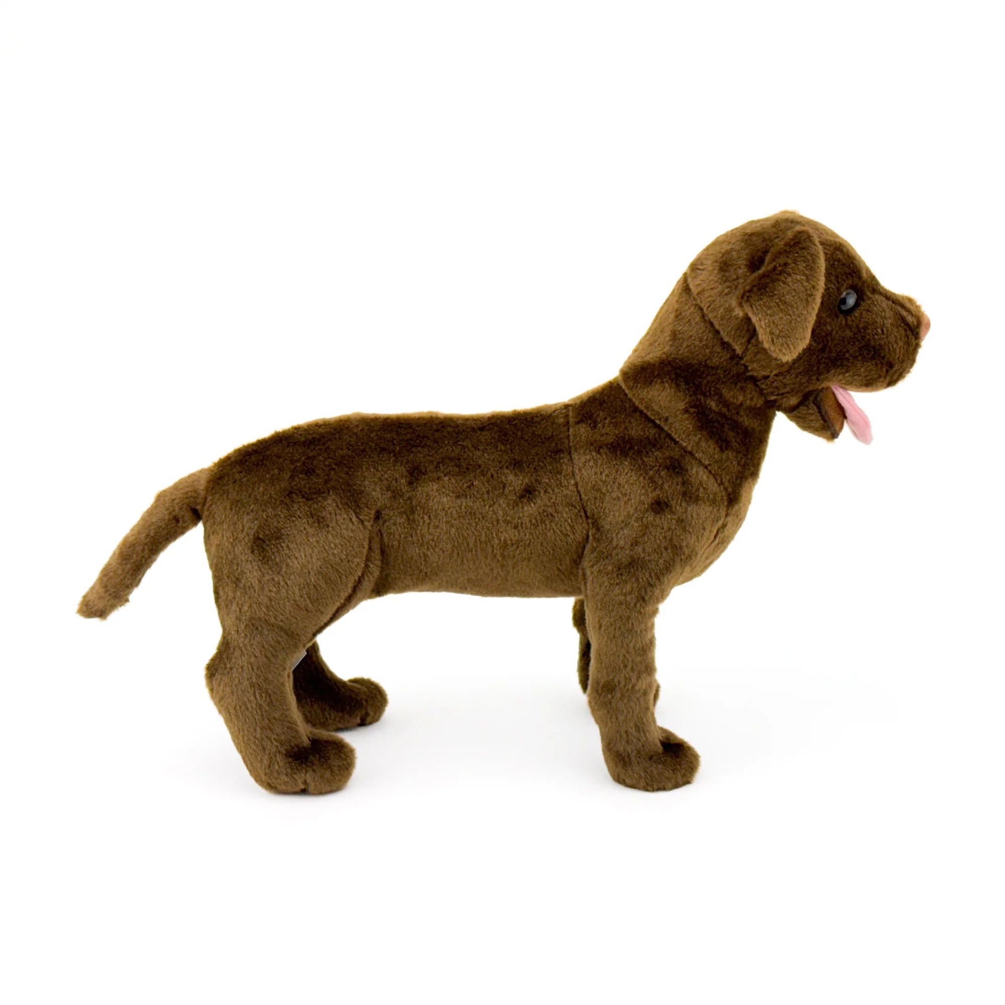 14" Plush Chocolate Lab