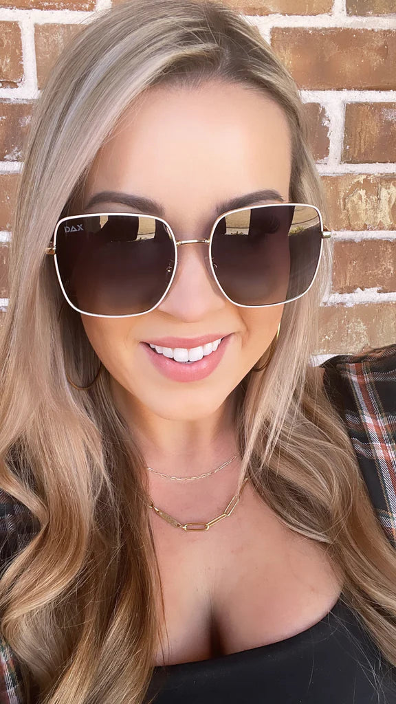 Dax Sunglasses - Evie Black