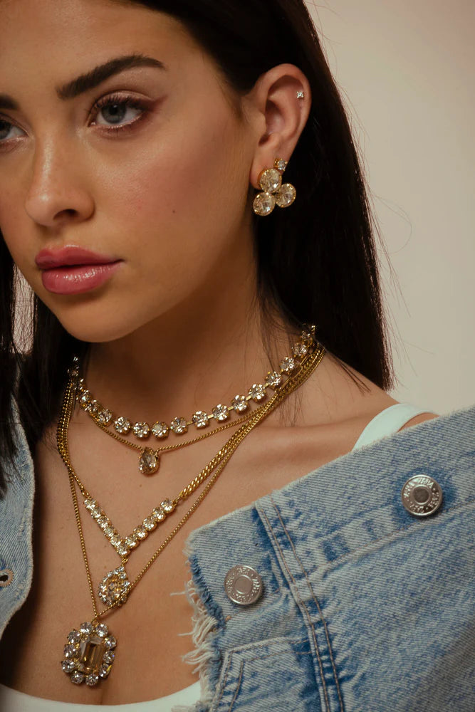 Lumi Necklace in Golden Shadow