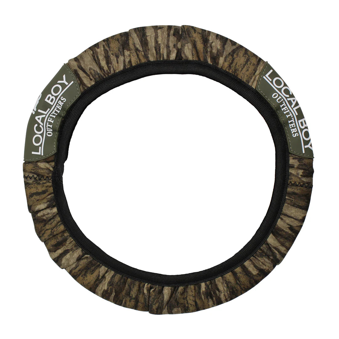 Local Boy Outfitters Steering Wheel Cover in Bottomland