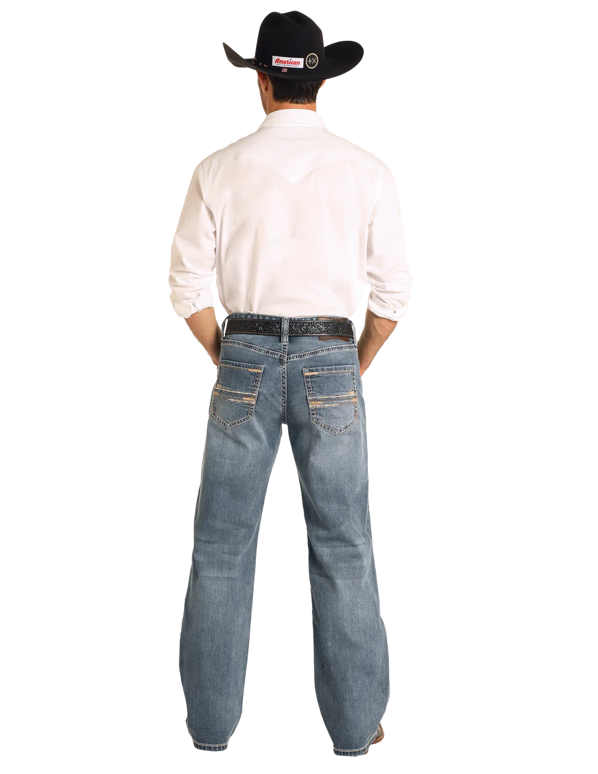 Men's Rock & Roll Cowboy Double Barrel Straight Jean