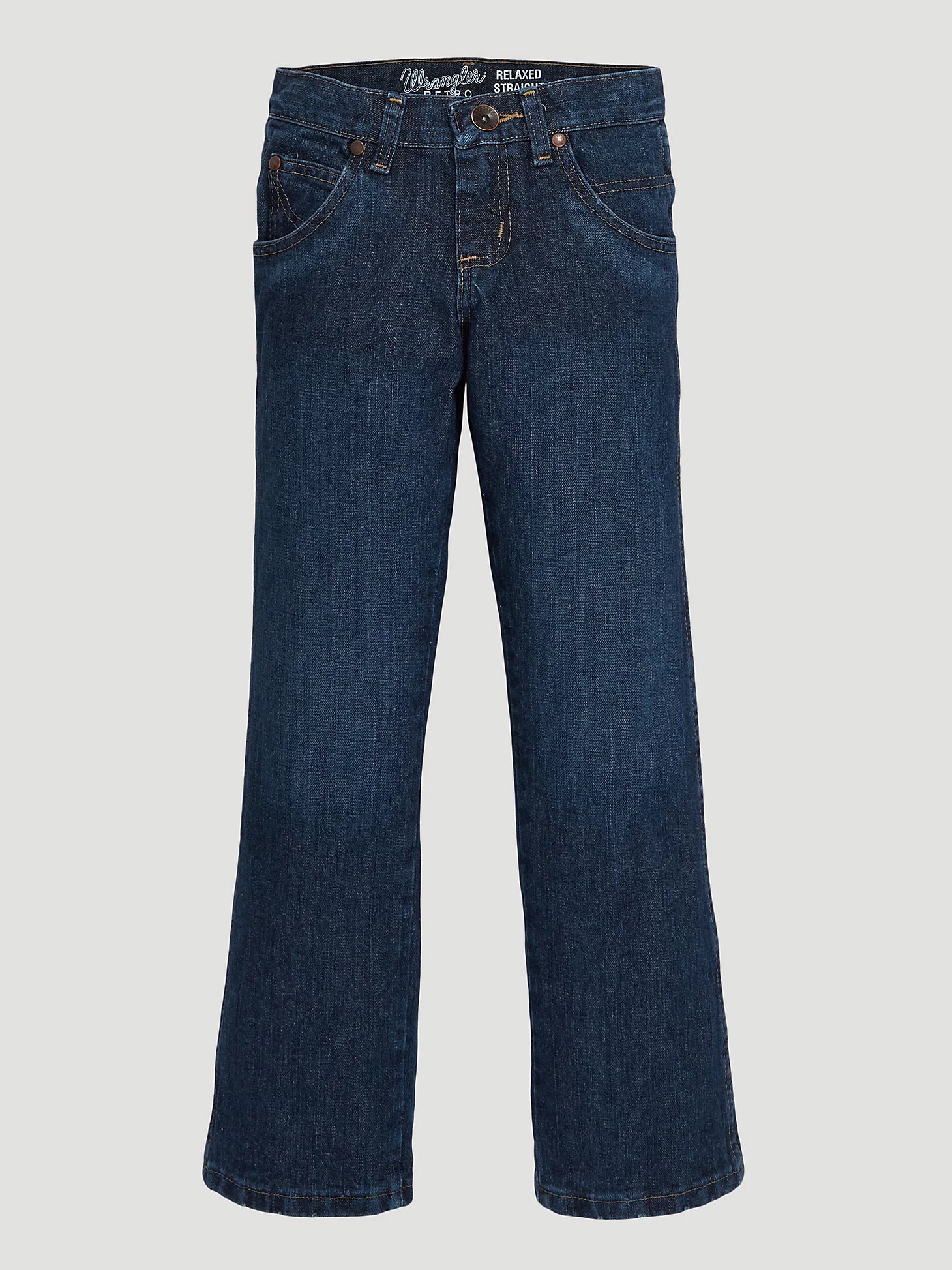 JEAN RECTO WRANGLER RETRO NIÑO EN AZUL EVERYDAY 