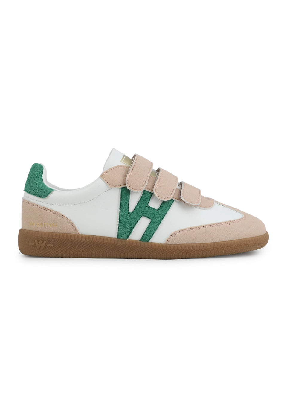 Vintage Havana Pace 5 White Taupe Green Sneakers