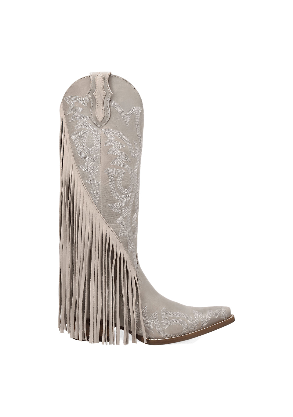 Dingo Women's Walk West Leather Snip Toe Pull On Boots