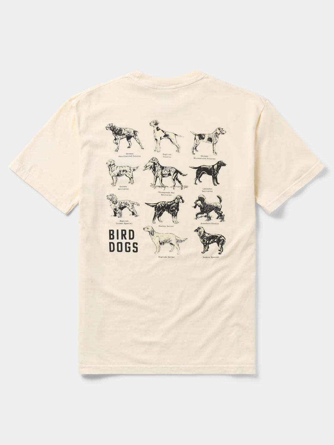 Duck Camp Bird Dogs T-Shirt in Ivory – Boot Country Duck Camp Bird Dogs T-Shirt in Ivory – Boot Country