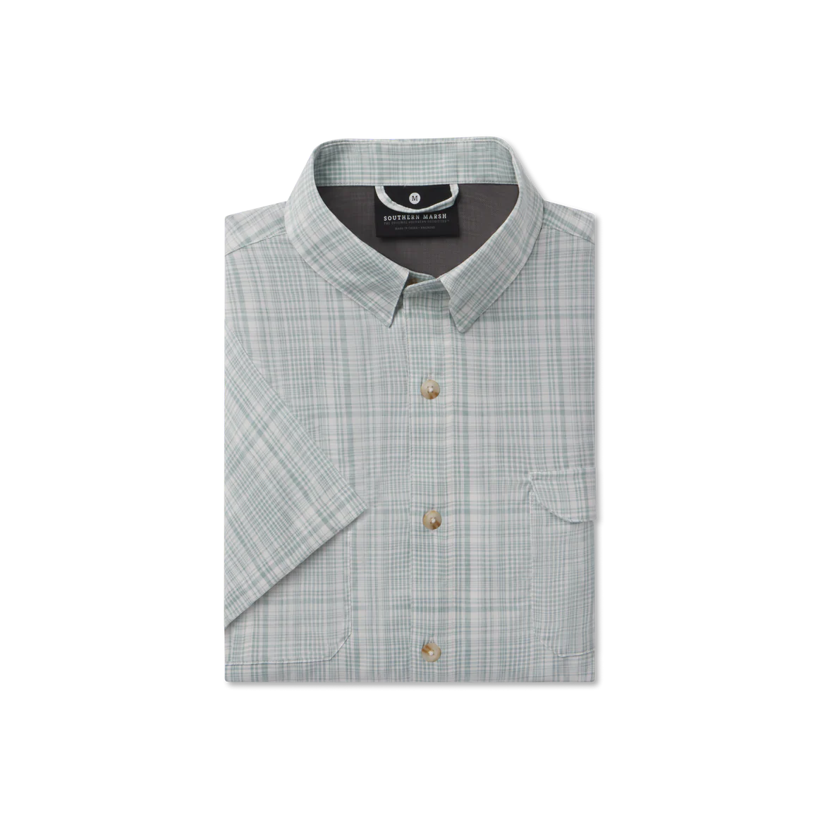 Southern Marsh Quattro Mar Performance Shirt in Burnt Sage