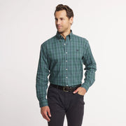 Southern Marsh | Highlands Lattice Performance Dress Shirt