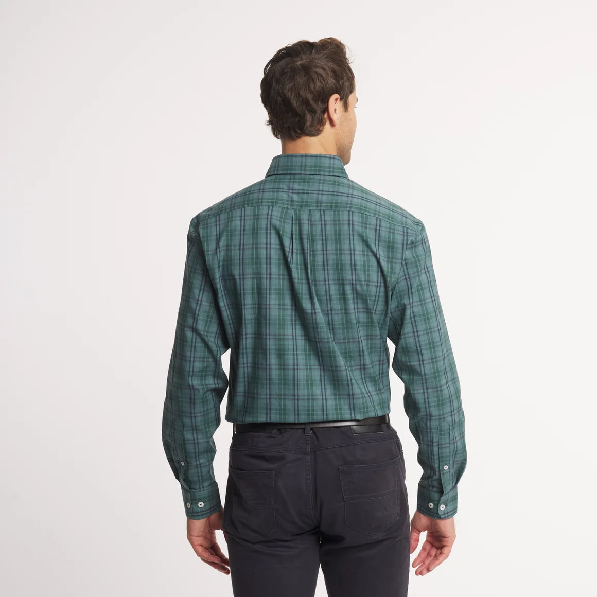 Southern Marsh | Highlands Lattice Performance Dress Shirt