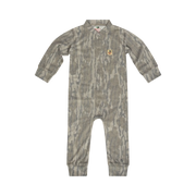 Mossy Oak Cotton Mill Infant Washed Out Diaper Shirt in Bottomland