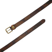 Local Boy Printed Leather Belt in Old School Camo