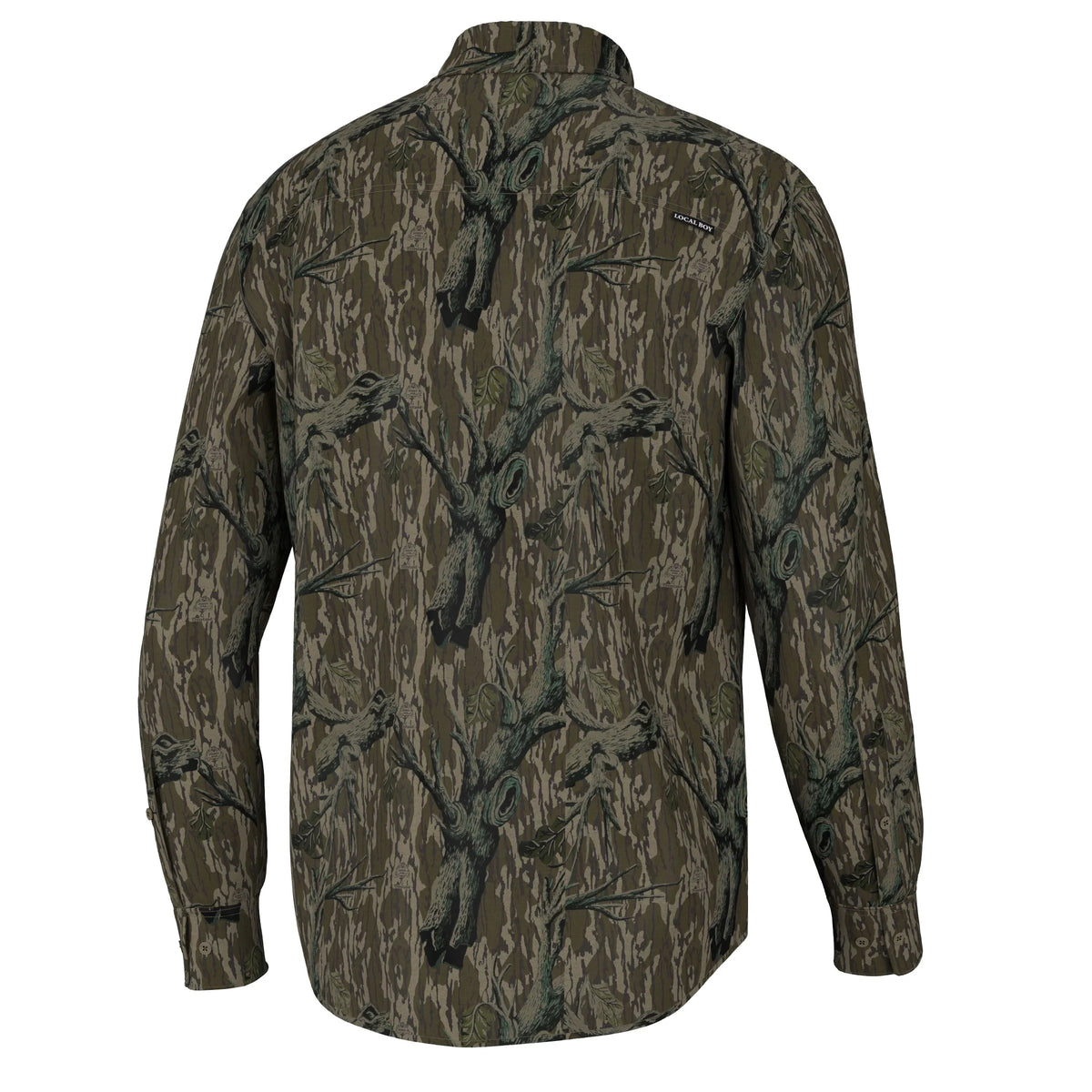 Local Boy | Camo Button-Up in Bottomland