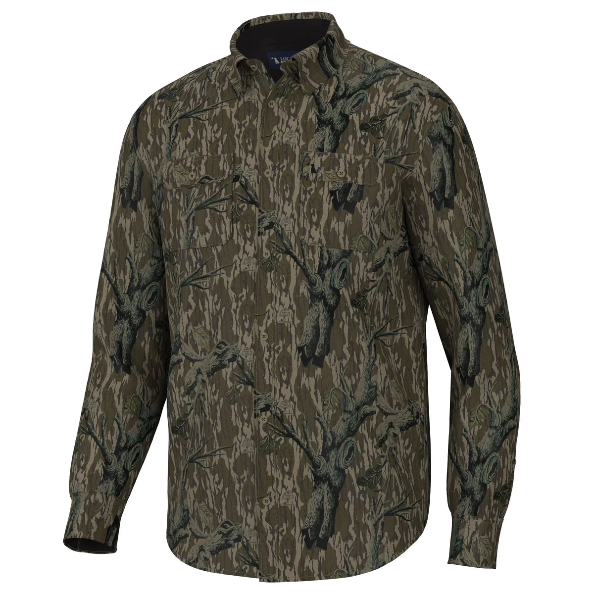 Local Boy | Camo Button-Up in Bottomland