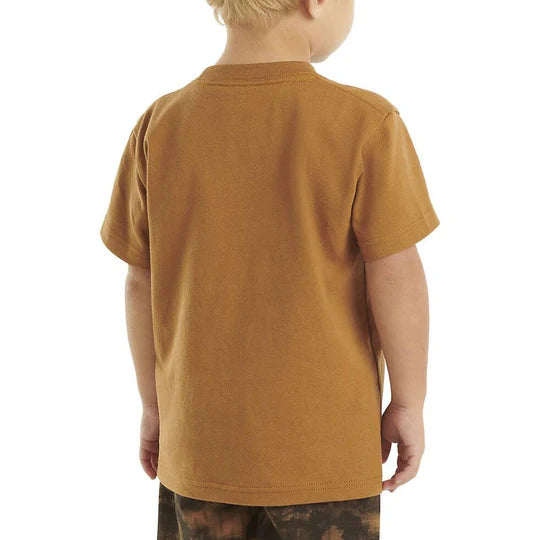 Carhartt Toddler & Kid's Pocket T-Shirt in Carhartt Brown