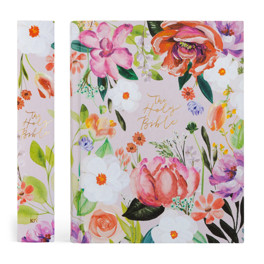 KJV Large Print Notetaking Bible: Charlotte Theme