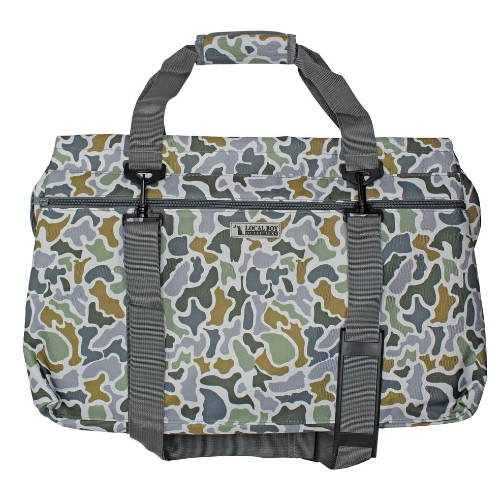 Local Boy Cooler Tote in Localflage Bluff