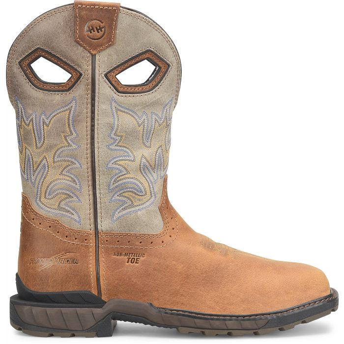 Men's Double H Oatman 11" Waterproof Square Toe Comp Toe Work Boot