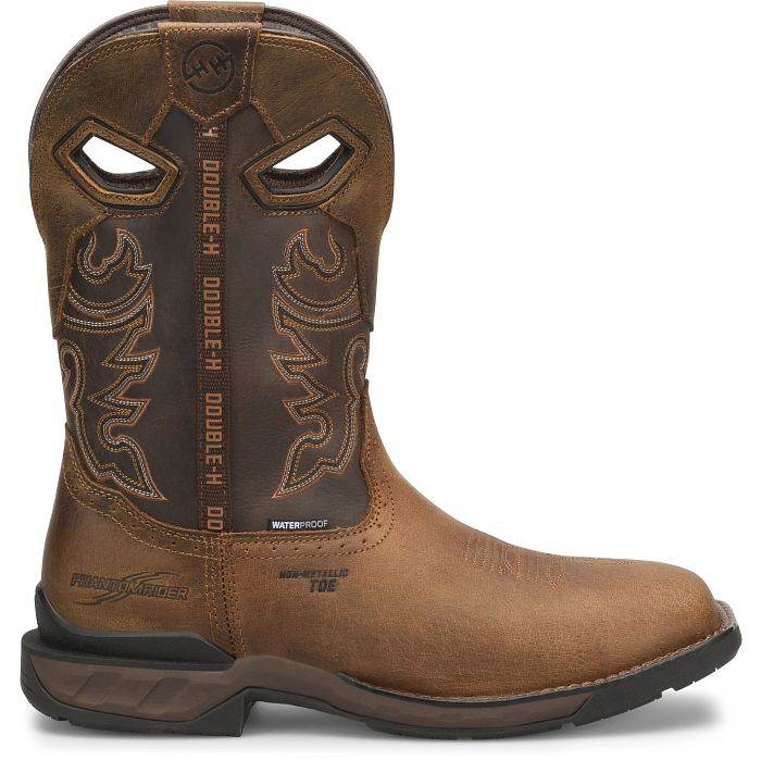 Bota de trabajo con punta compuesta impermeable Double H Wilmore para hombre 