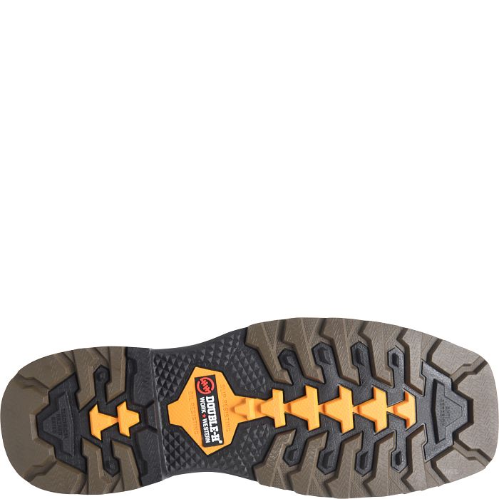 Men's Double H Oatman 11" Waterproof Square Toe Comp Toe Work Boot