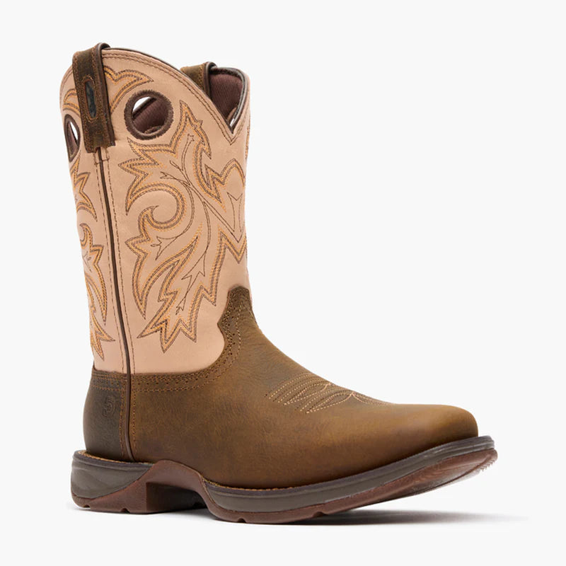 Men's Durango Rebel with InsulKul™ Western Boots in Coffee/Bone