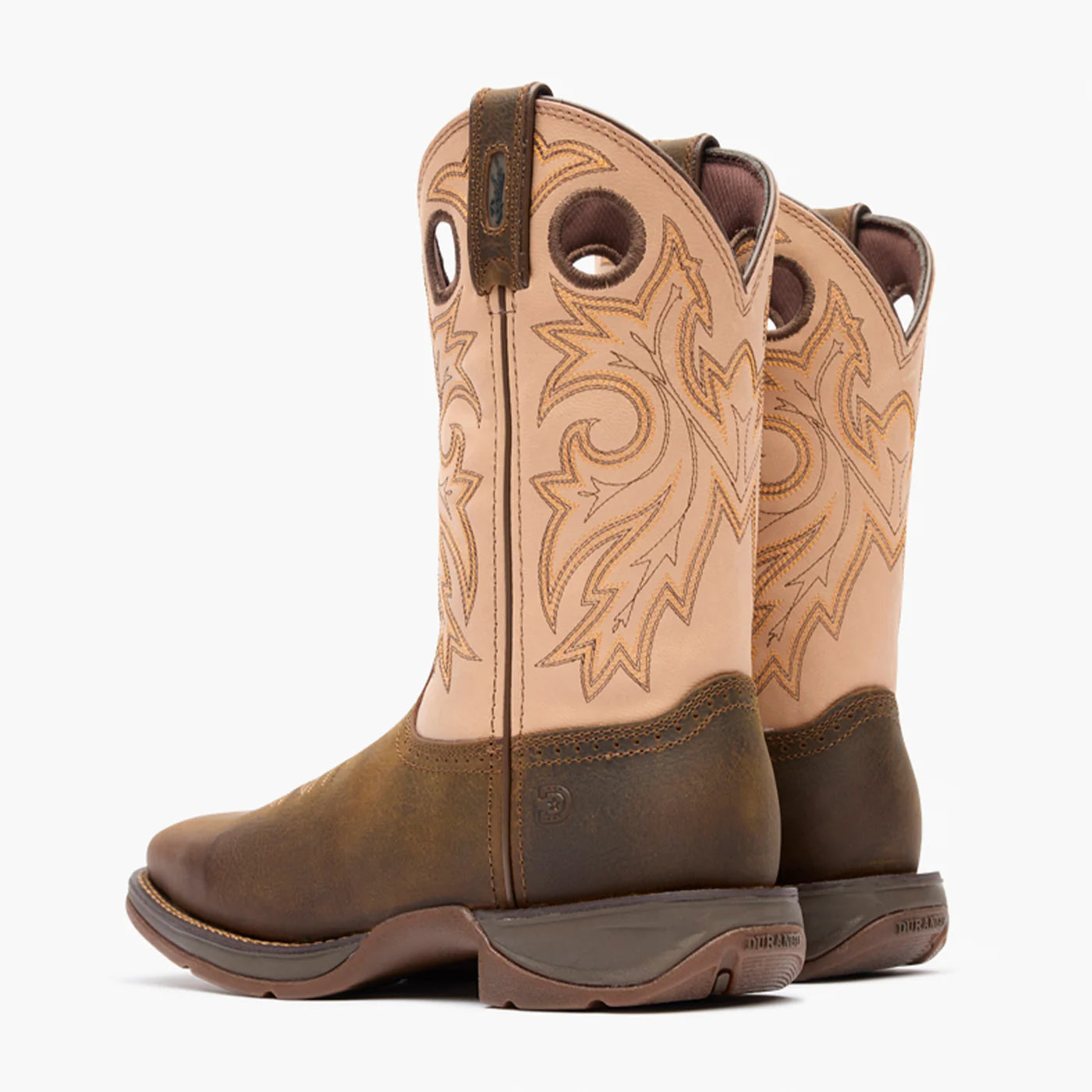 Men's Durango Rebel with InsulKul™ Western Boots in Coffee/Bone