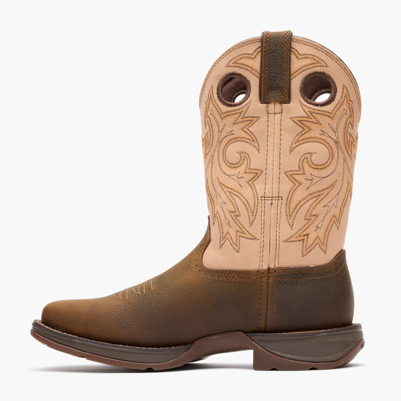 Men's Durango Rebel with InsulKul™ Western Boots in Coffee/Bone