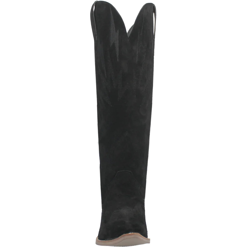 Dingo Thunder Road Black Leather Boot