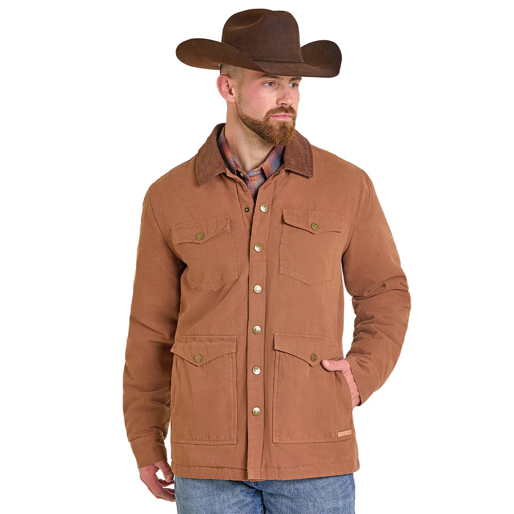 Panhandle Slim Men's Washed Canvas Rancher Coat