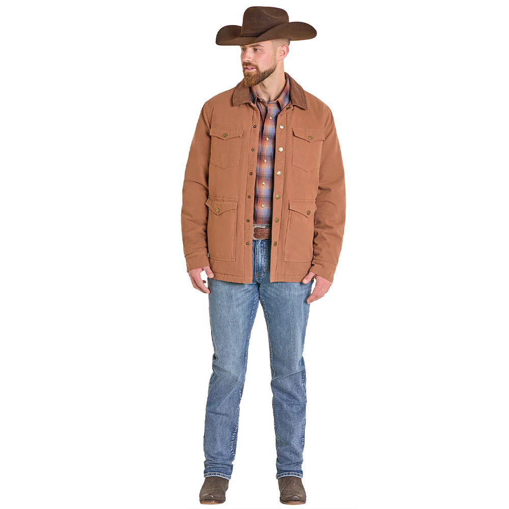 Panhandle Slim Men's Washed Canvas Rancher Coat