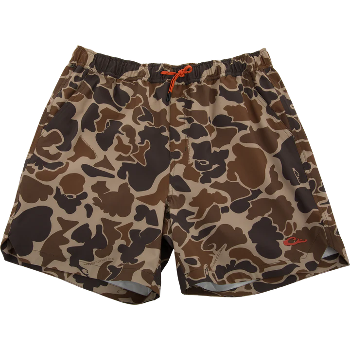 Drake Men's Lake Shore Dock 6" Shorts - Old School