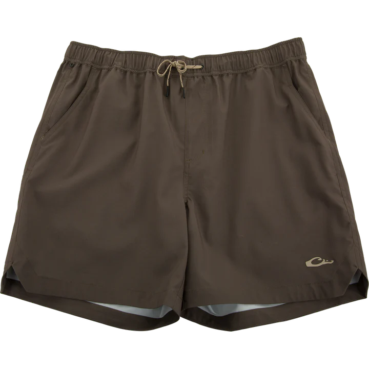 Drake Men's Lake Shore Dock 6" Shorts - Crocodile