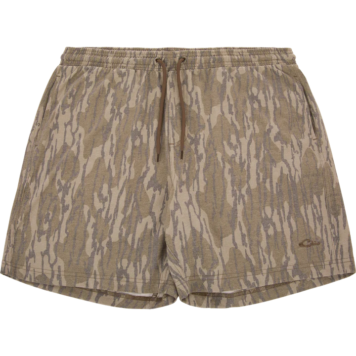 Drake Men's Tri-Blend Campus 7" Short in Bottomland