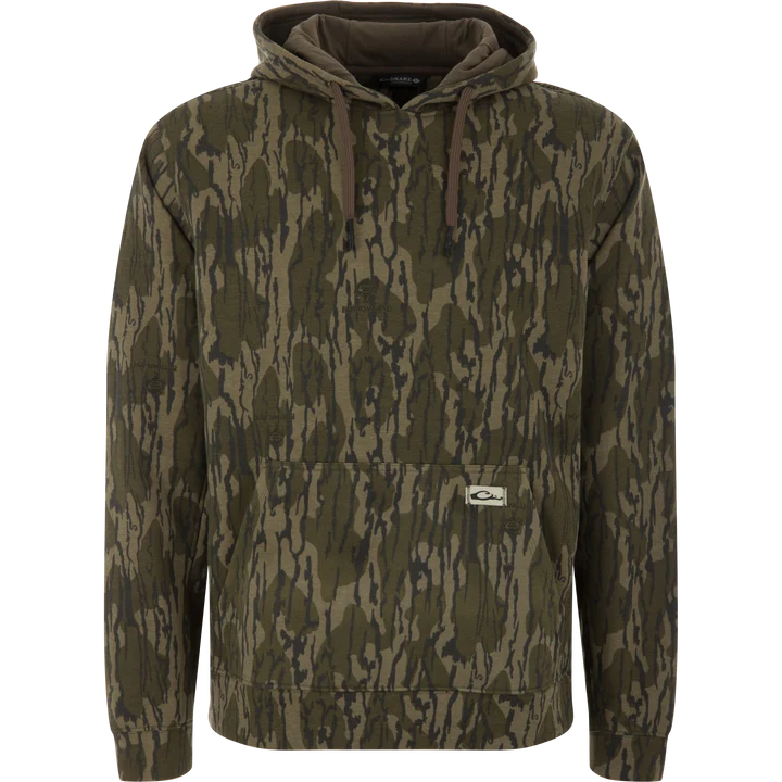 Drake | The Three End Hoodie in Bottomland