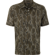 Drake Camo Performance Polo Shirt in Bottomland