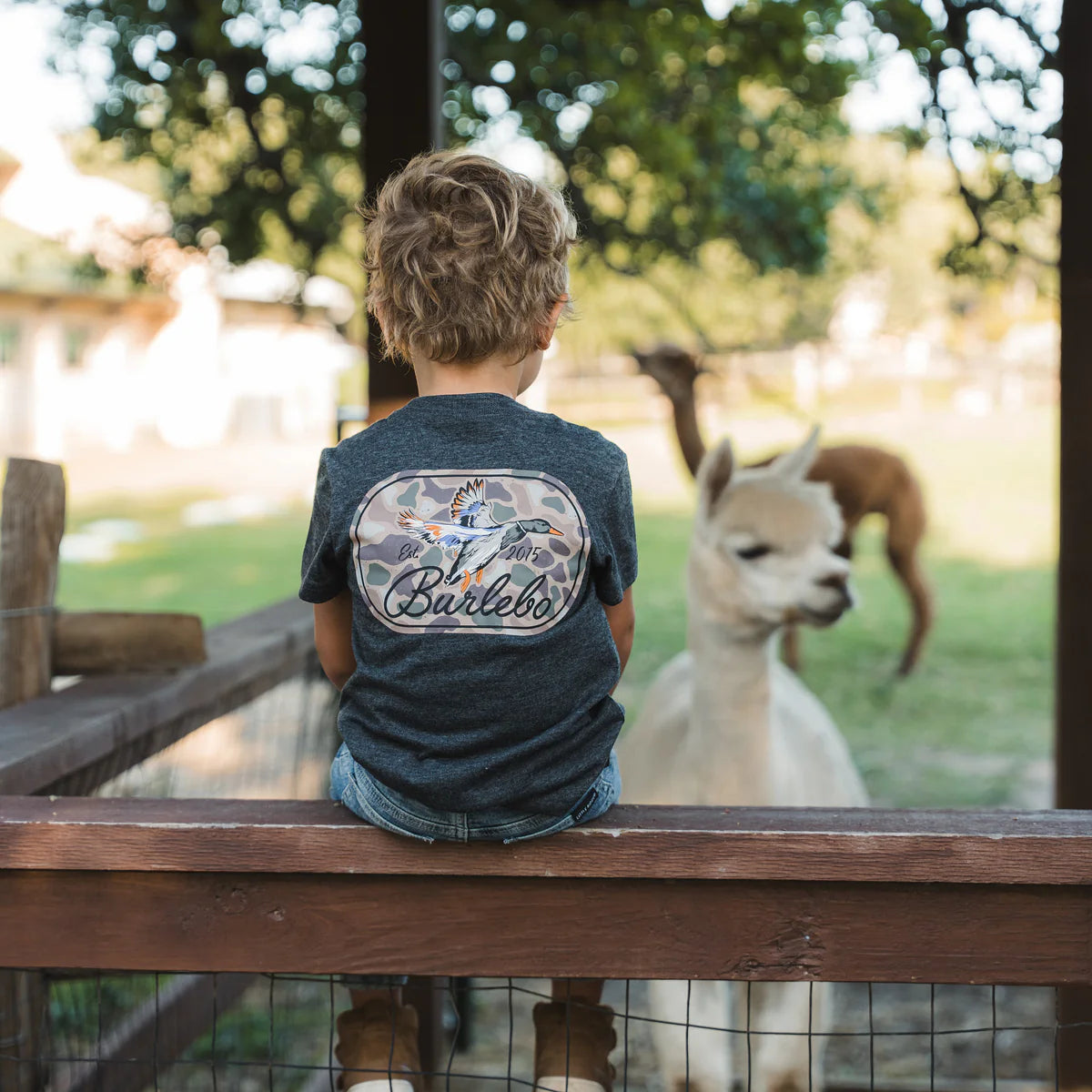 Burlebo Youth & Toddler Ducks Flying In T-Shirt